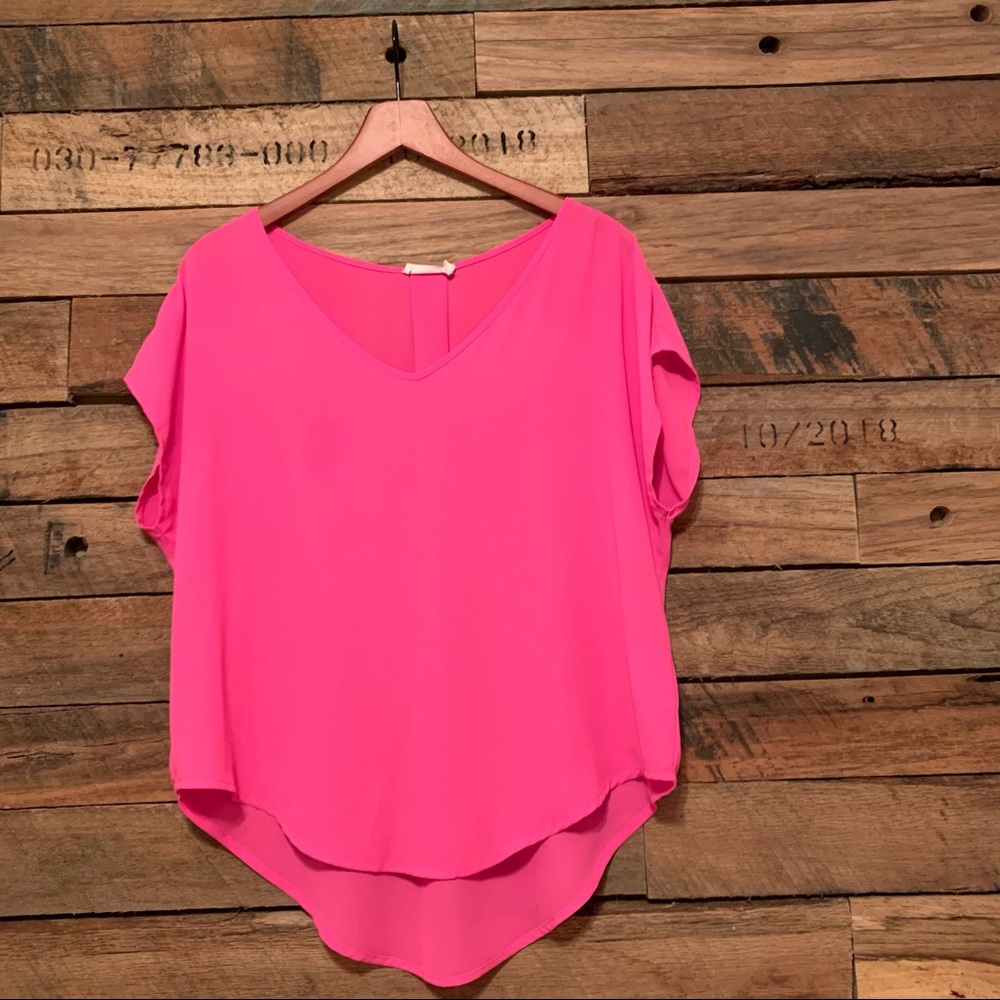 Pink blouse